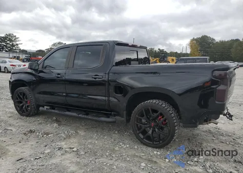2020 Chevrolet Silverado K1500 Rst from USA, damaged, VIN 3GCUYEED1LG390772